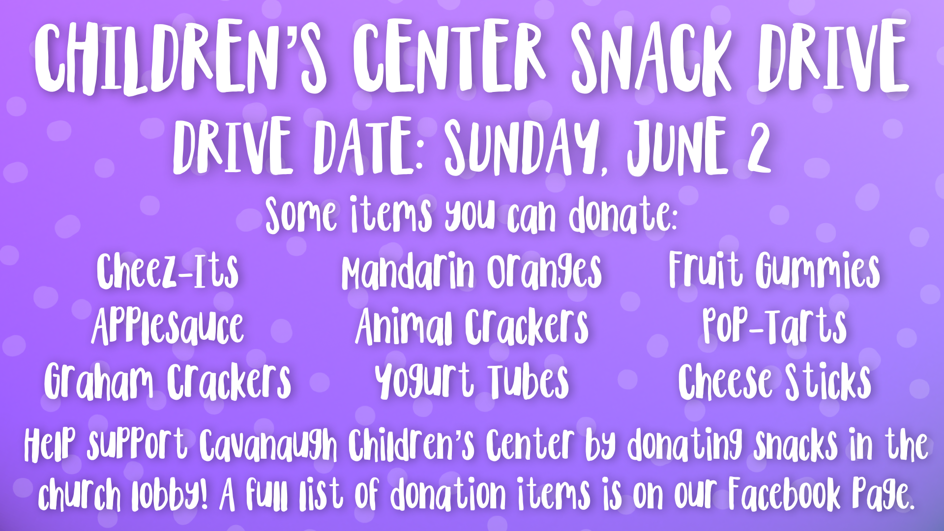 06-02 CCC Snack Drive.png