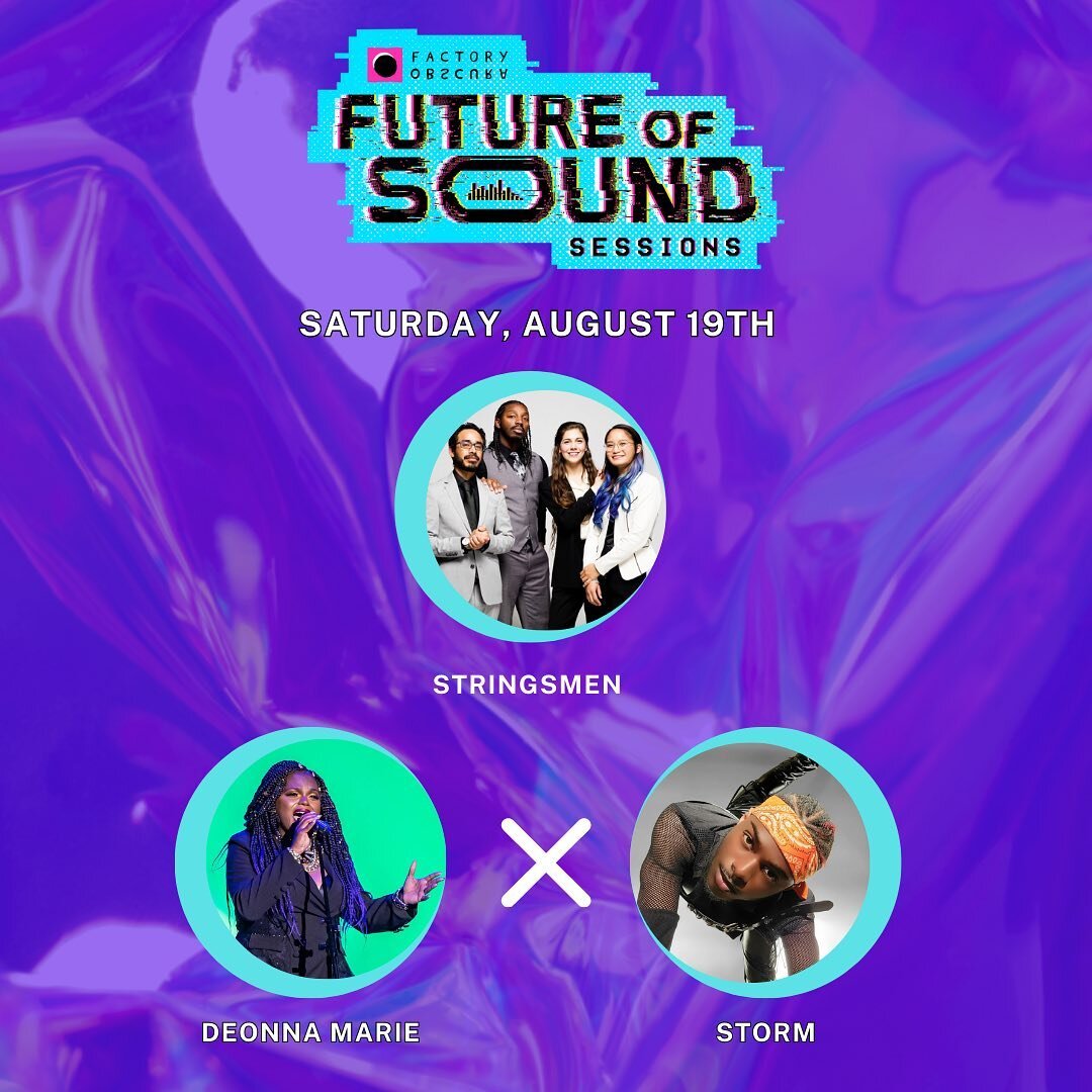 THE FUTURE IS COLLABORATIVE, AND THE FUTURE IS NOW. 

A Evening with StringsmenOKC with special guests singer, @officialdeonnamarie and dancer, @thecrownedlion 

Saturday, Aug 19 
Doors @ 8:30
Show @ 9:00
$15 - All Ages! 
SAVE $10 when you bundle you