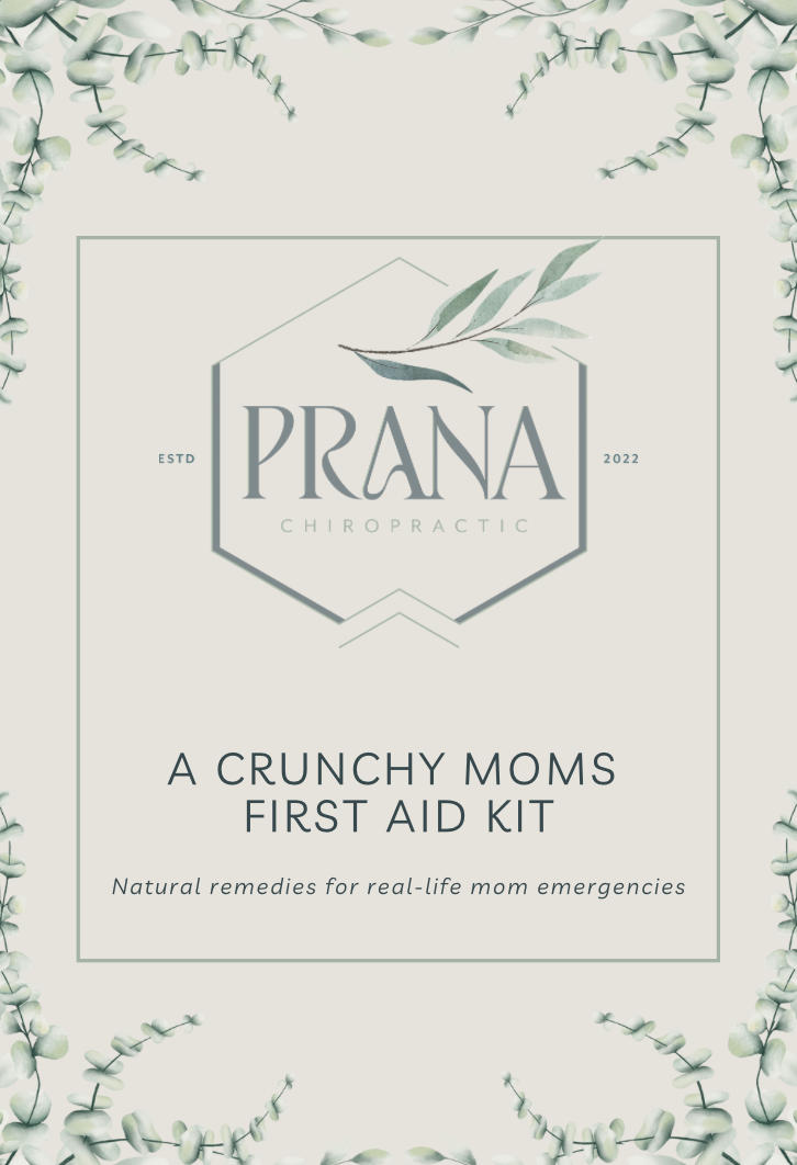 A Cruchy Mom's First Aid Kit