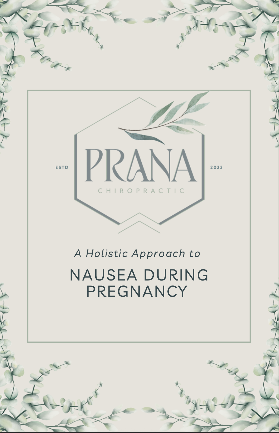 A Holistic Approach to Nausea During Pregnancy