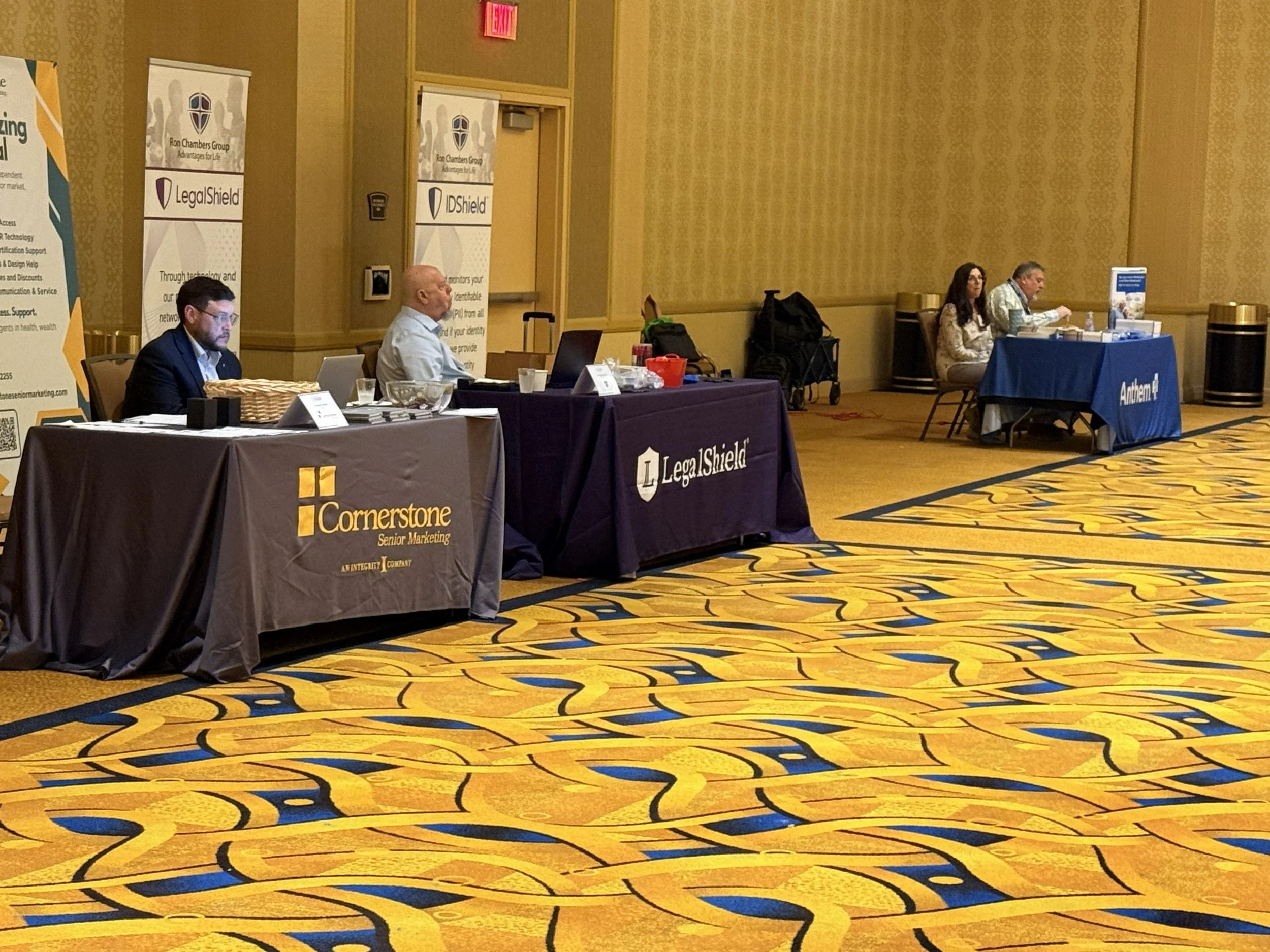 Sponsors Cornerstone Senior Marketing, Ron Chambers Group, and Anthem