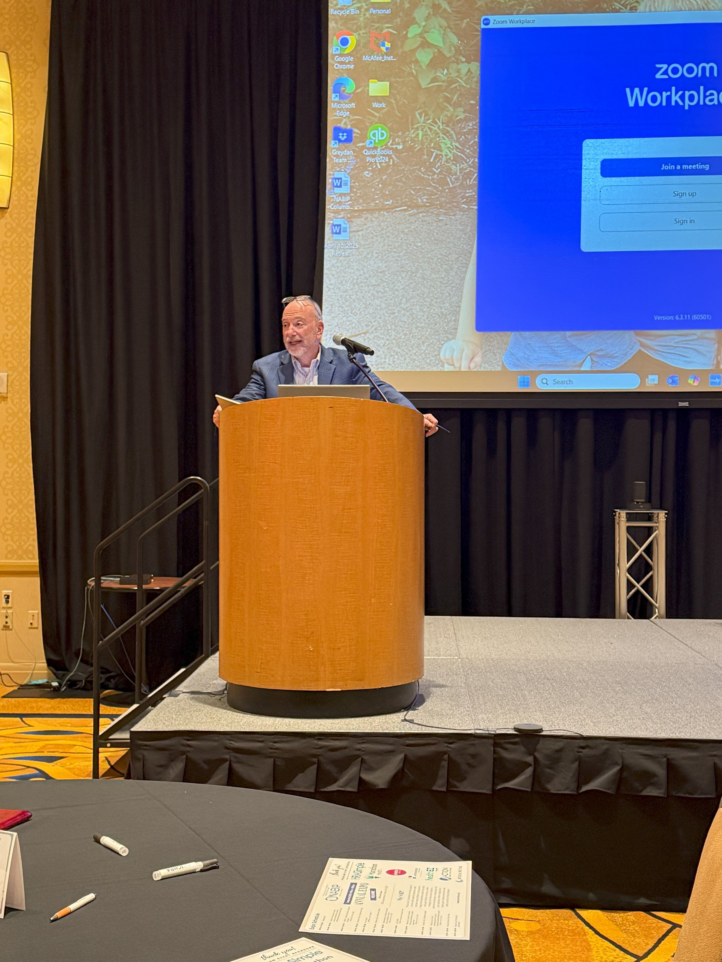 2025 NABIP Columbus Annual Expo Silver Sponsor - Mark Fiechter with HealthEZ