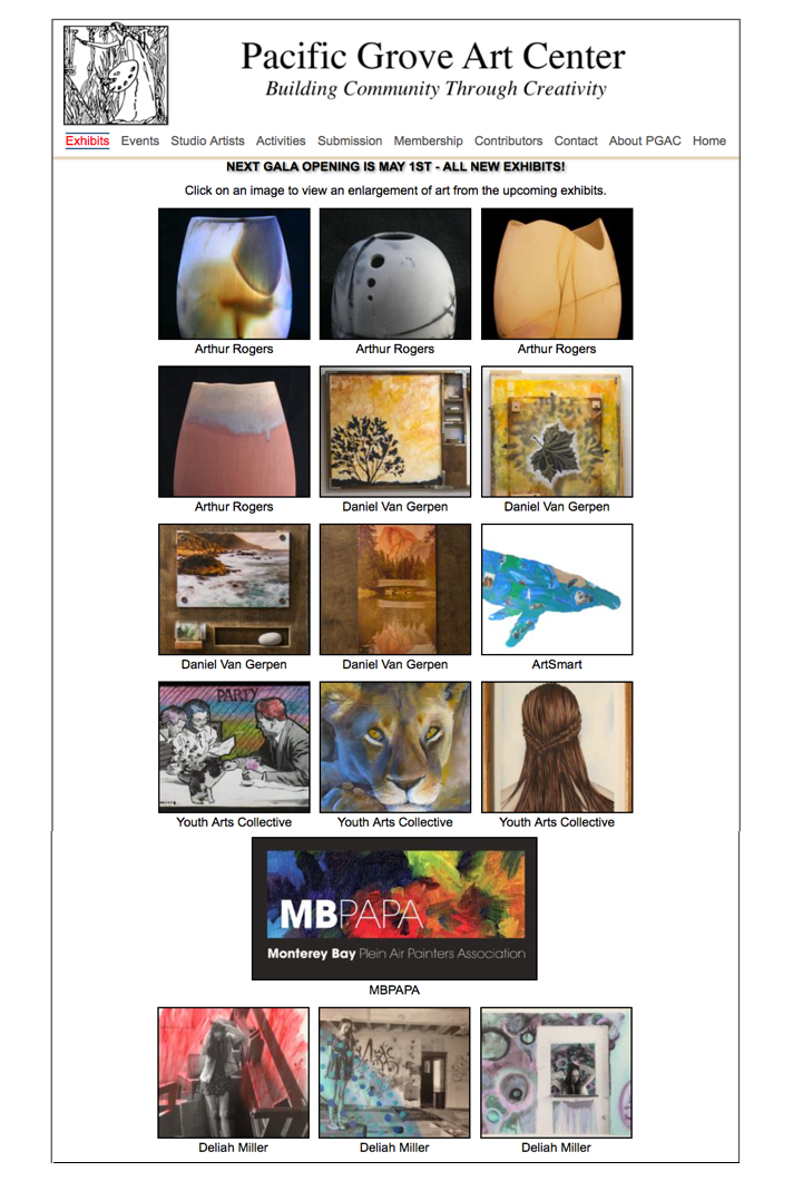 YACsters at PG Art Center!