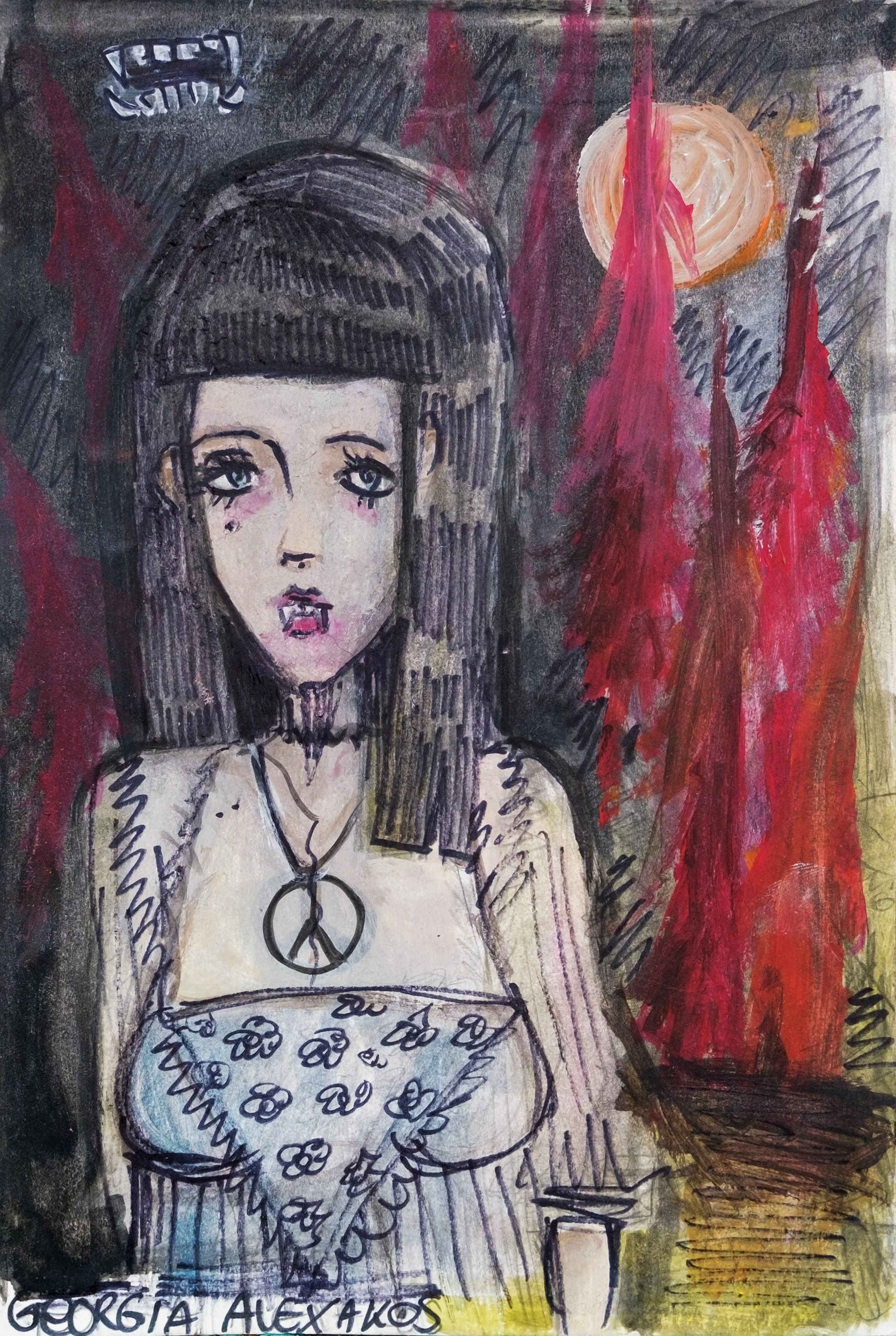 Georgia Alexakos - Teenage Vampire.jpeg
