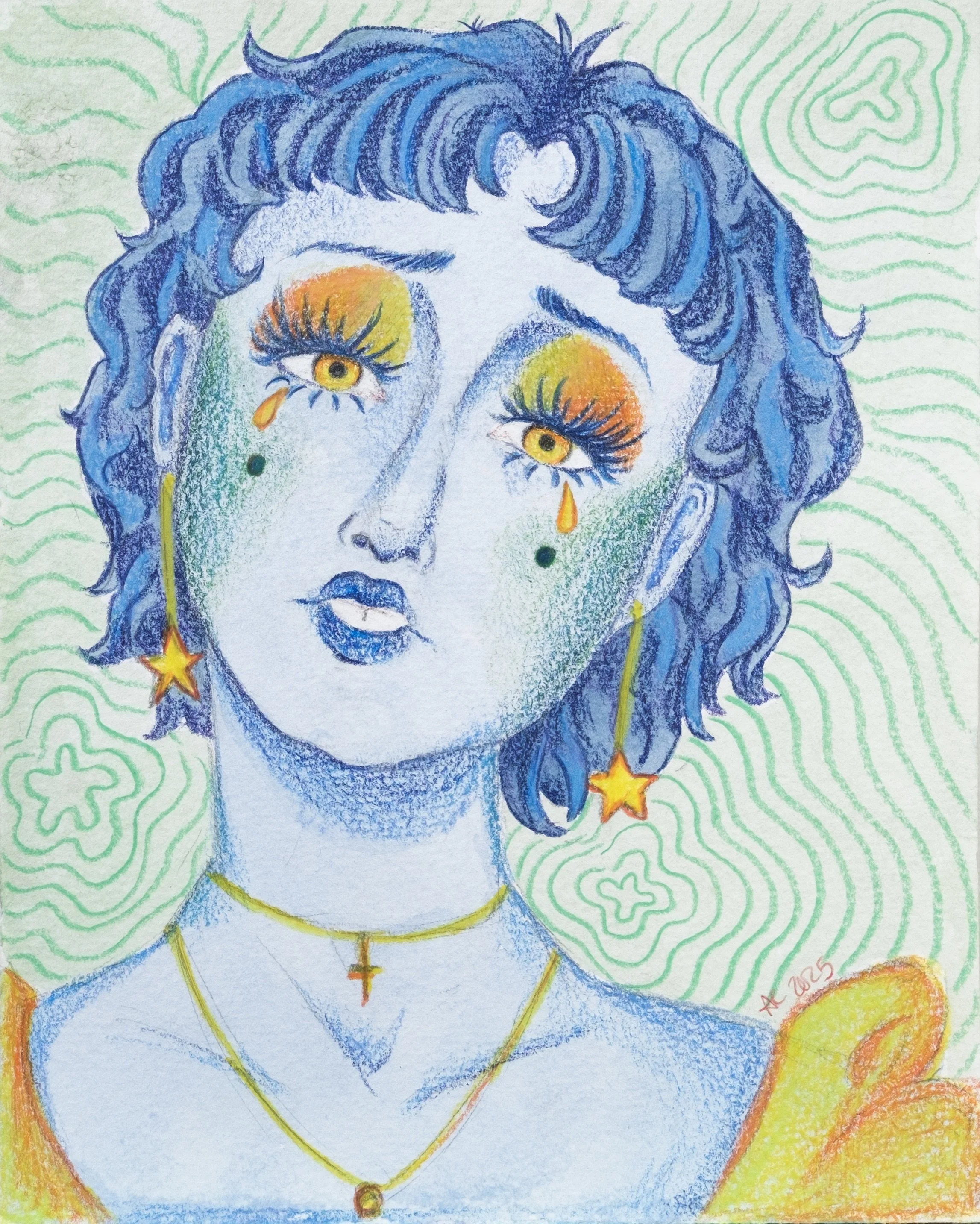 Ava Cassady - ピエロ (8"x10")