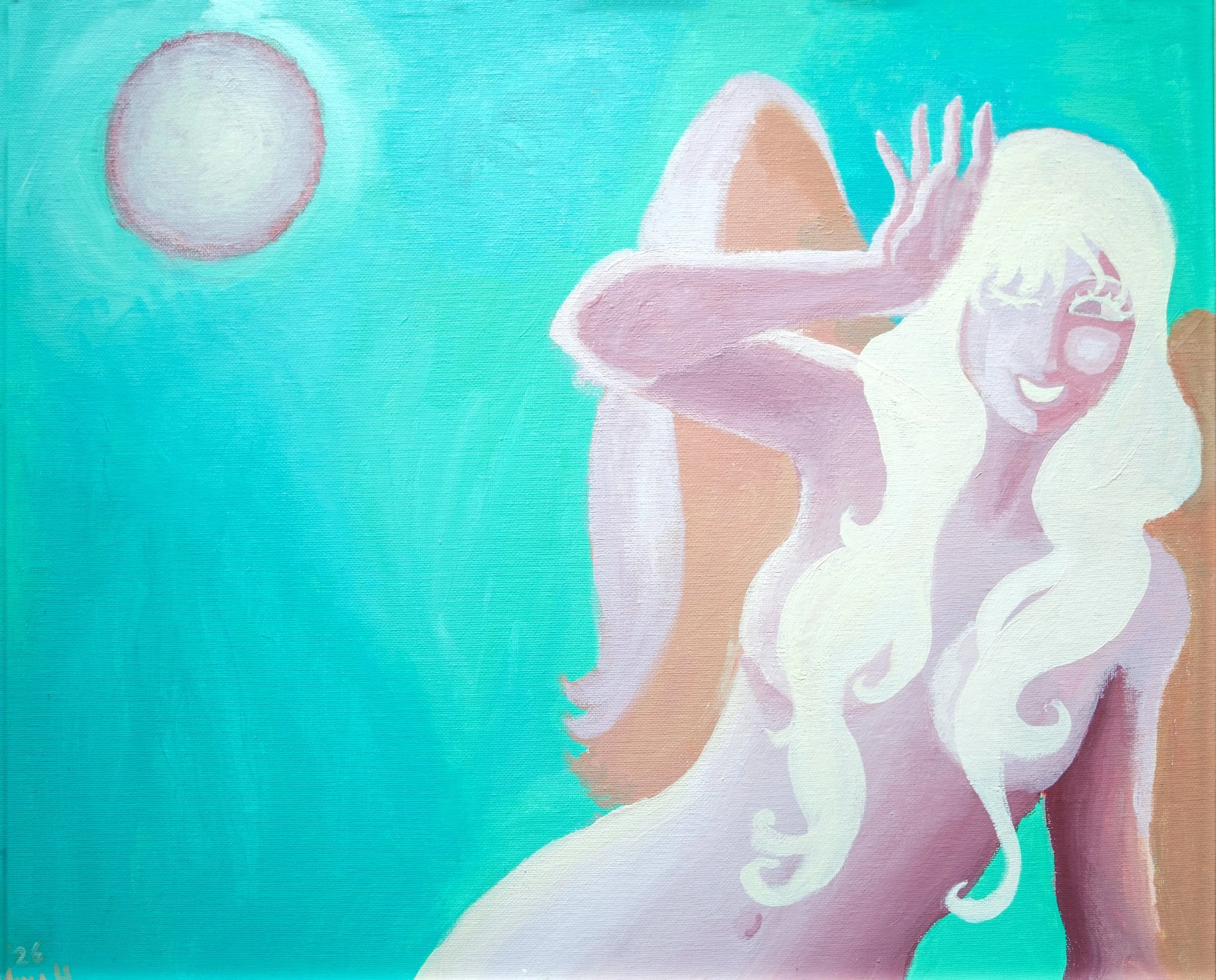 Nina Hartwig - Solstice of the Seraphim (16x20")
