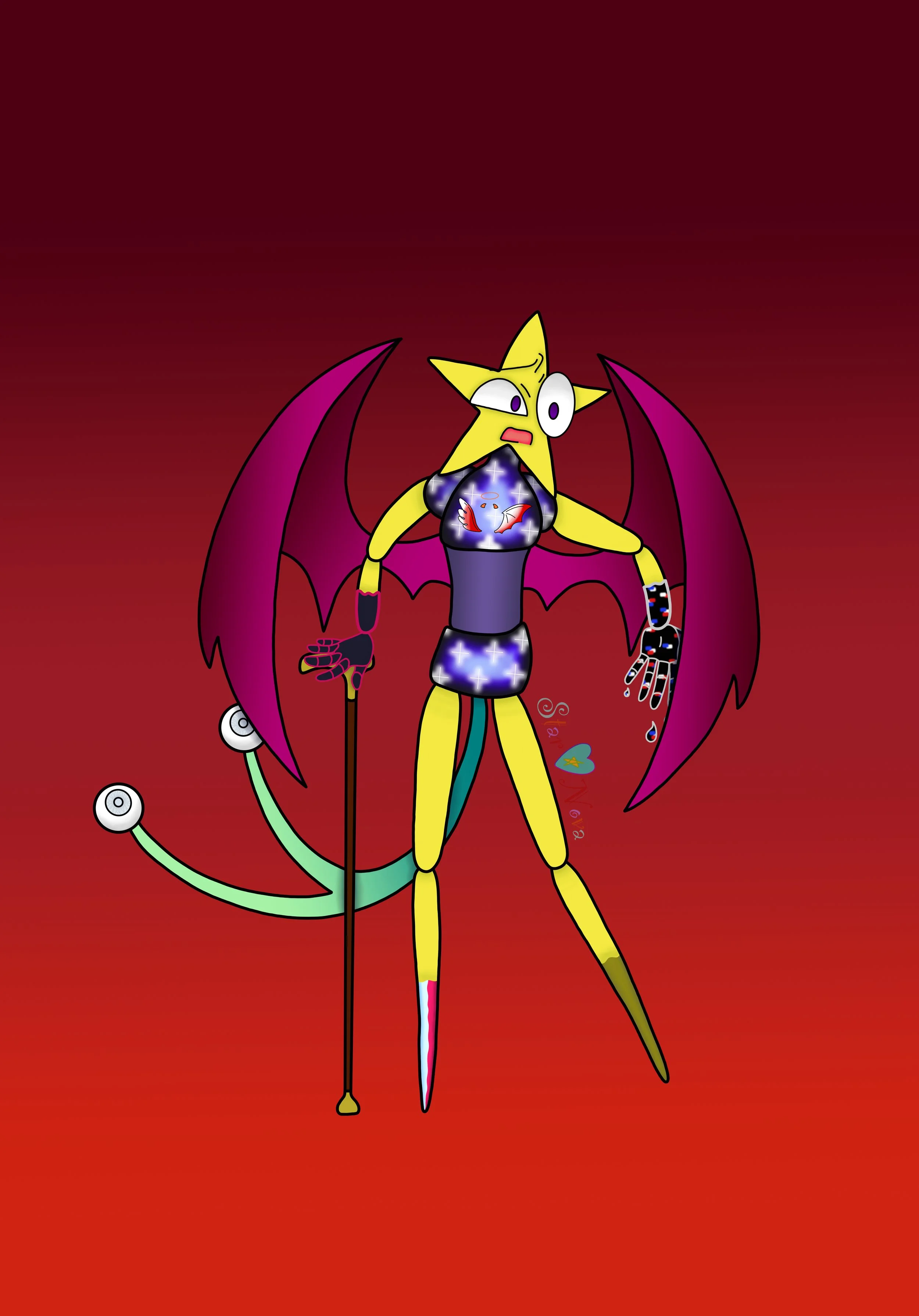 Delku Moncure - Polaris (my sona) (8x11")