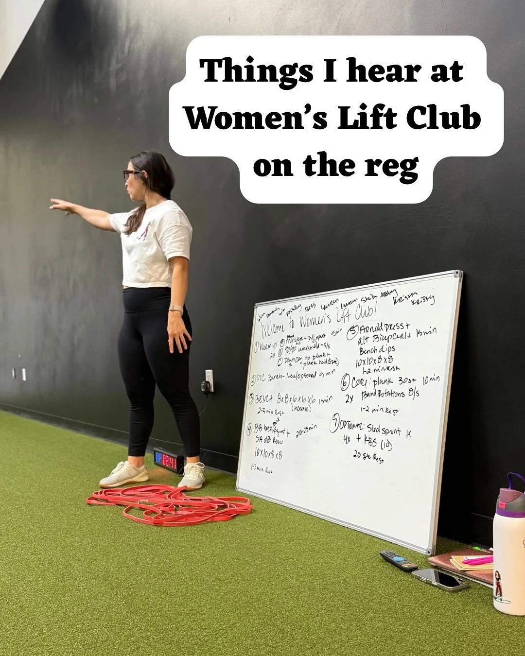 I cannot emphasize this enough: 

Women&rsquo;s Lift Club is the solution to your struggles.

- Not comfortable in the gym? It&rsquo;s a private facility, just us there. 
- Not sure you&rsquo;re doing it right? I&rsquo;m here to show you how.
- Not c