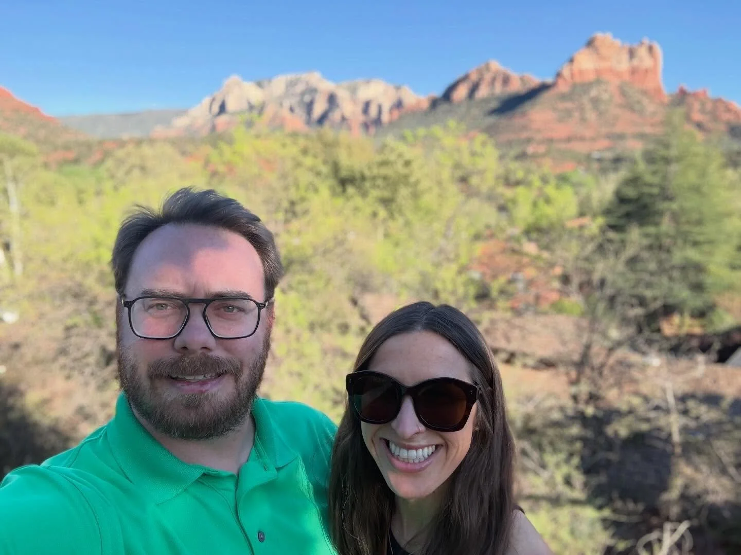 Non-fitness for your feed.

Last weekend Michael and I went to Sedona for our first getaway since having poo poo. It was so fun to be a couple again, not having to think about feedings, naps, diapers, etc. We couldn&rsquo;t have done it without the b