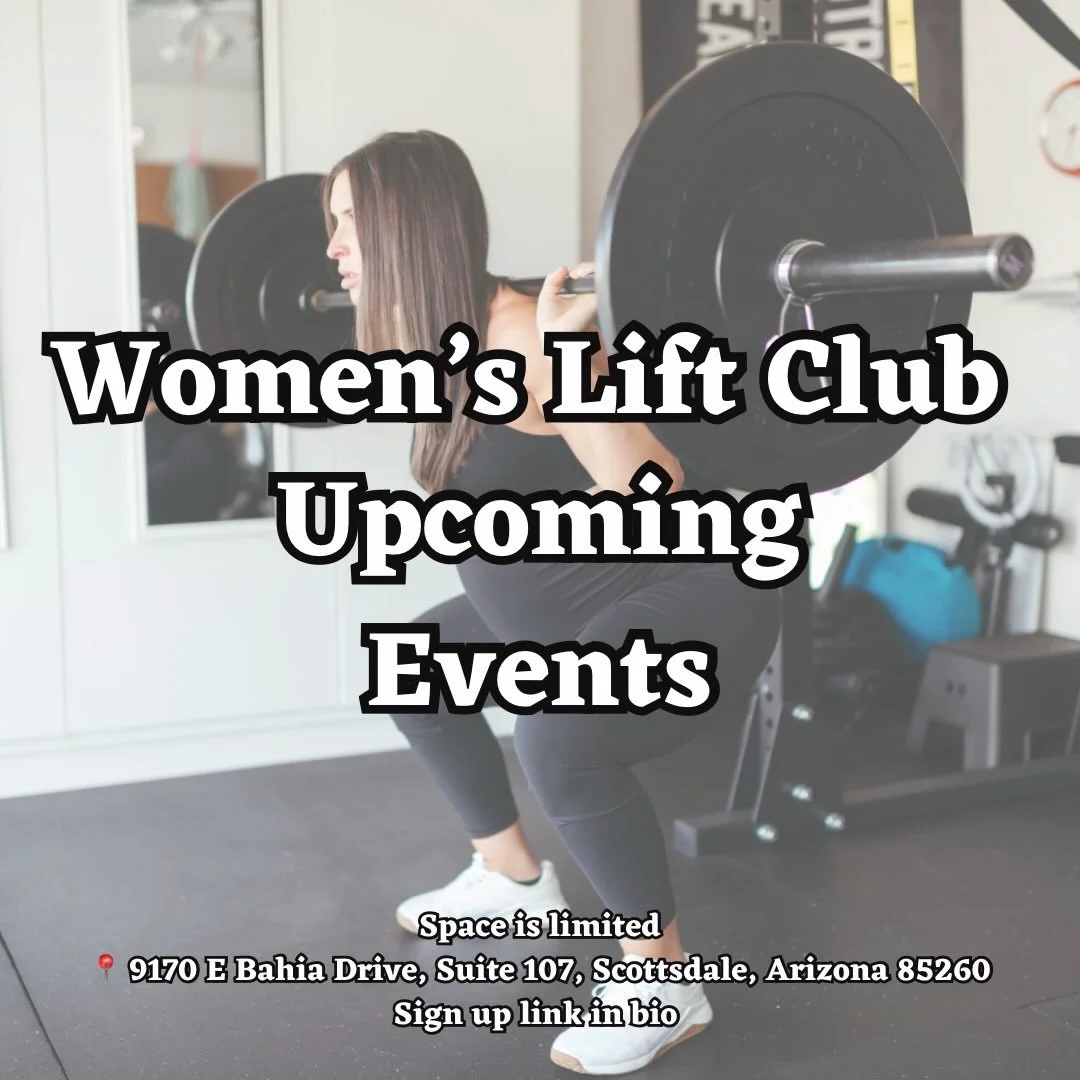 We&rsquo;ve got the barbells, the dumbbells, the resistance bands, the sleds&hellip;

The jams, the dranks, the muffins&hellip;

We&rsquo;re just missing YOU!

These next two months, there is something for every lady who&rsquo;s looking to feel more 