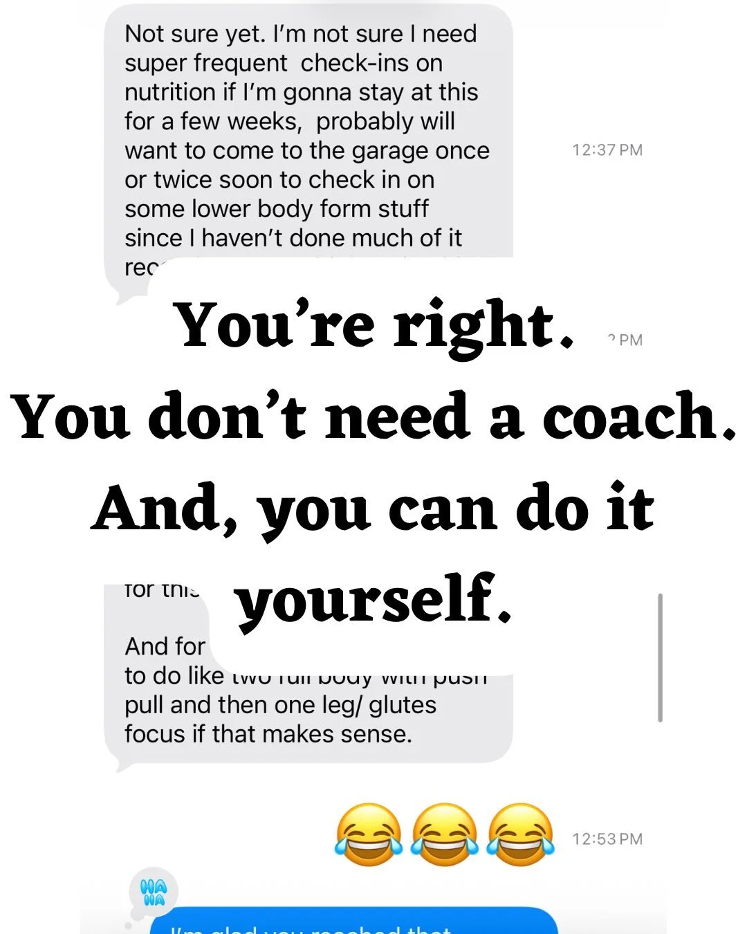 It doesn&rsquo;t matter, until it matters.

Being consistent will take you pretty far, but to really get results FASTER and with more EFFICIENCY?!

You need to outsource.

You already outsource your oil changes, house cleaning, grocery delivery, nail