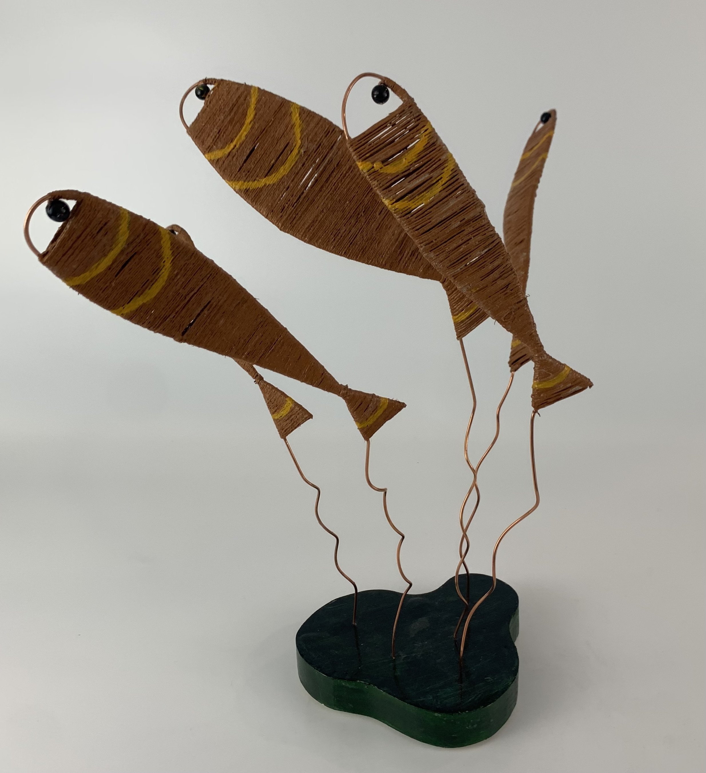 FISH OUT OF WATER
12" x 6" x 9"