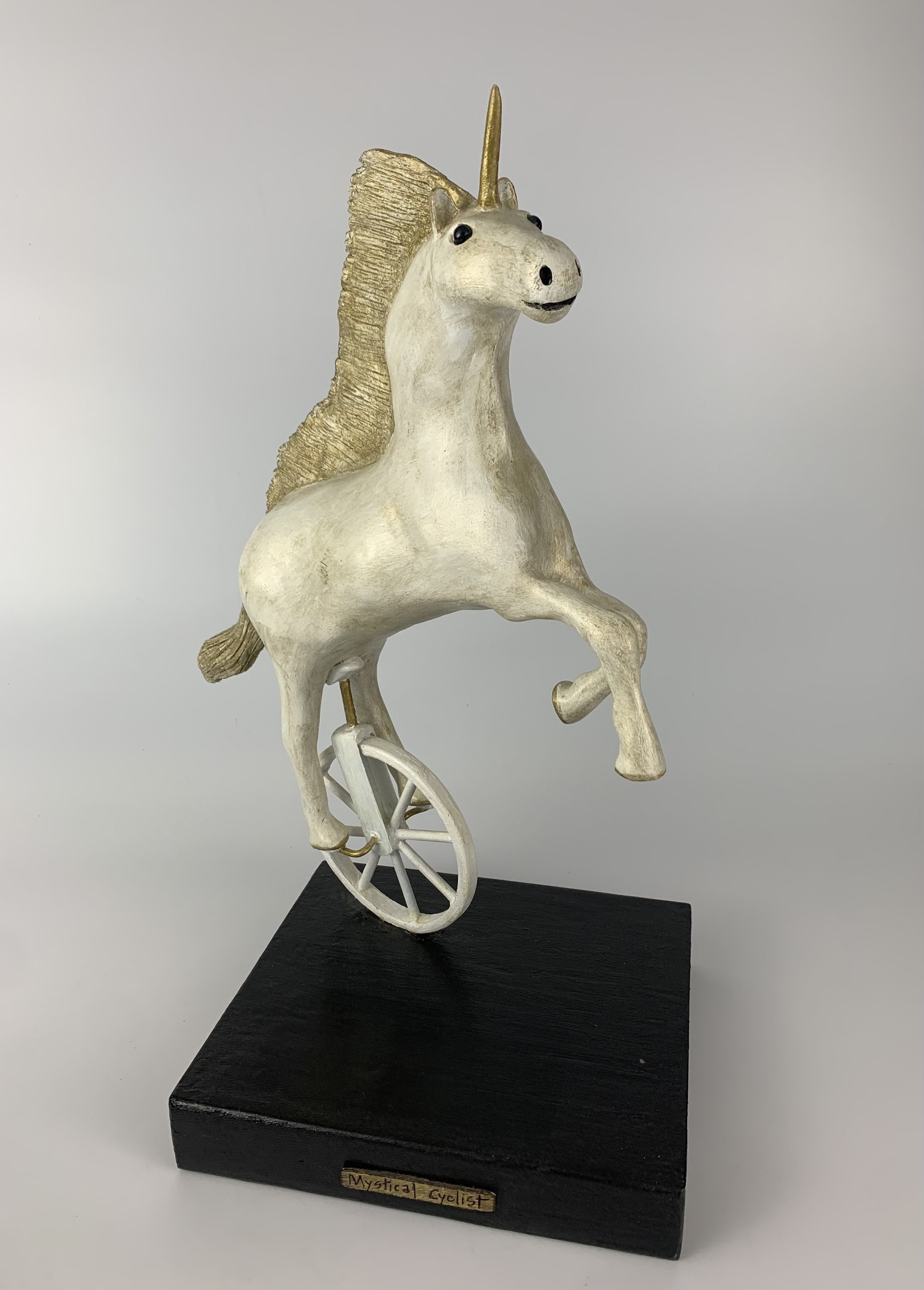MYSTICAL CYCLIST
10" x 17" x 7"