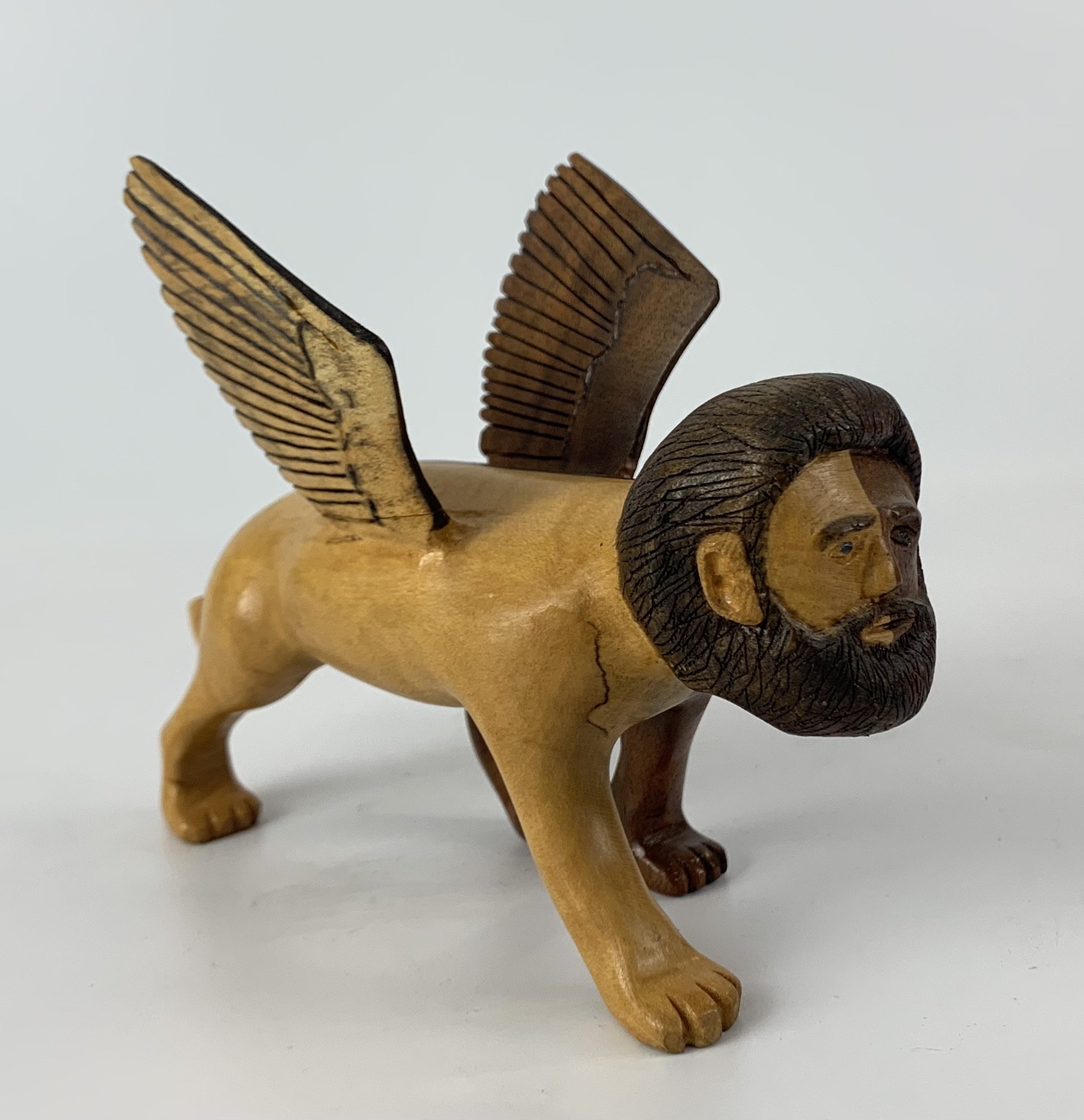WINGED HE-LION
7" x 5" x 4"