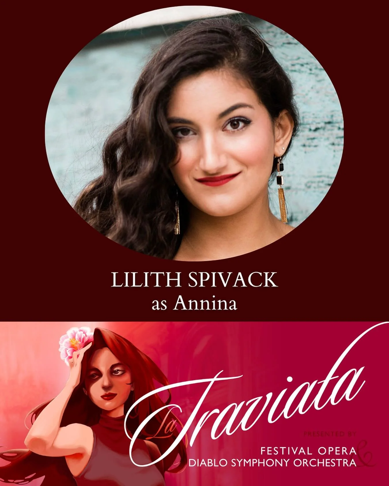 Join us for LA TRAVIATA this weekend (10/24 and 10/26)! I&rsquo;m so excited to step in and sing Annina with this stunning cast. 

Tickets available at https://www.festivalopera.org/la-traviata. Use the code FOFRIEND for 20% off!
#latraviata #libiamo