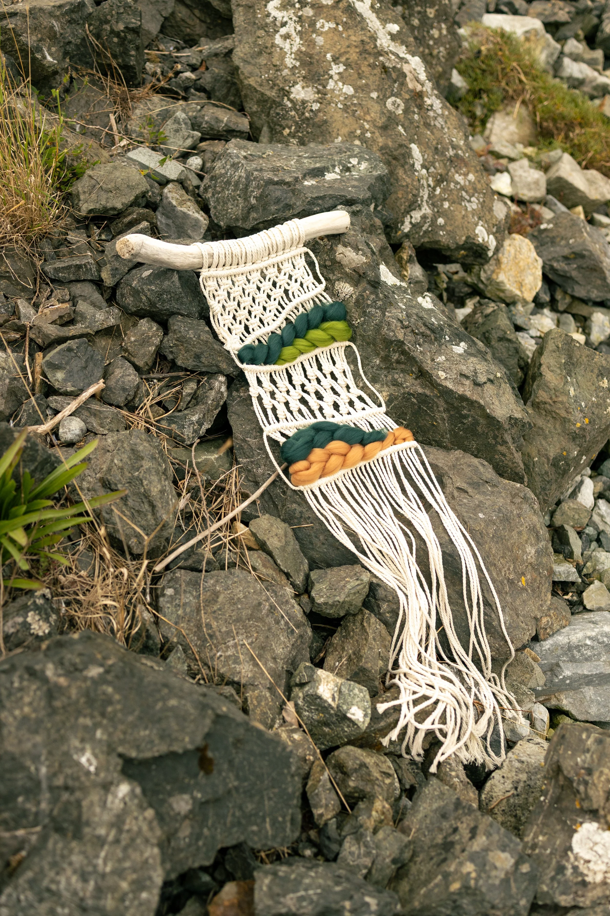 Macra-weave with Sea Woven 🪢 ✂️