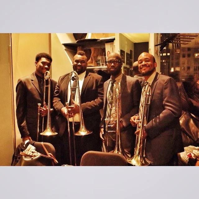 Preforming at Dizzy's Club in New York City with the Etienne Charles Jazz Orchestra
Circa 2014