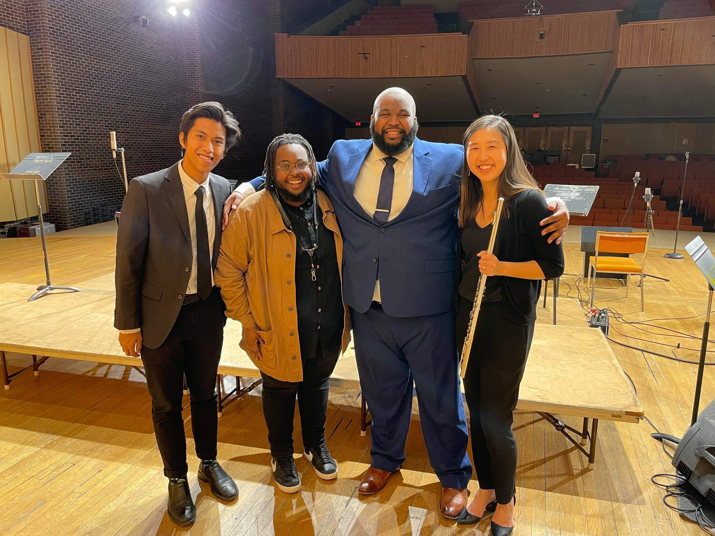 Great Future Educators Arman, Leonard, and Annie!