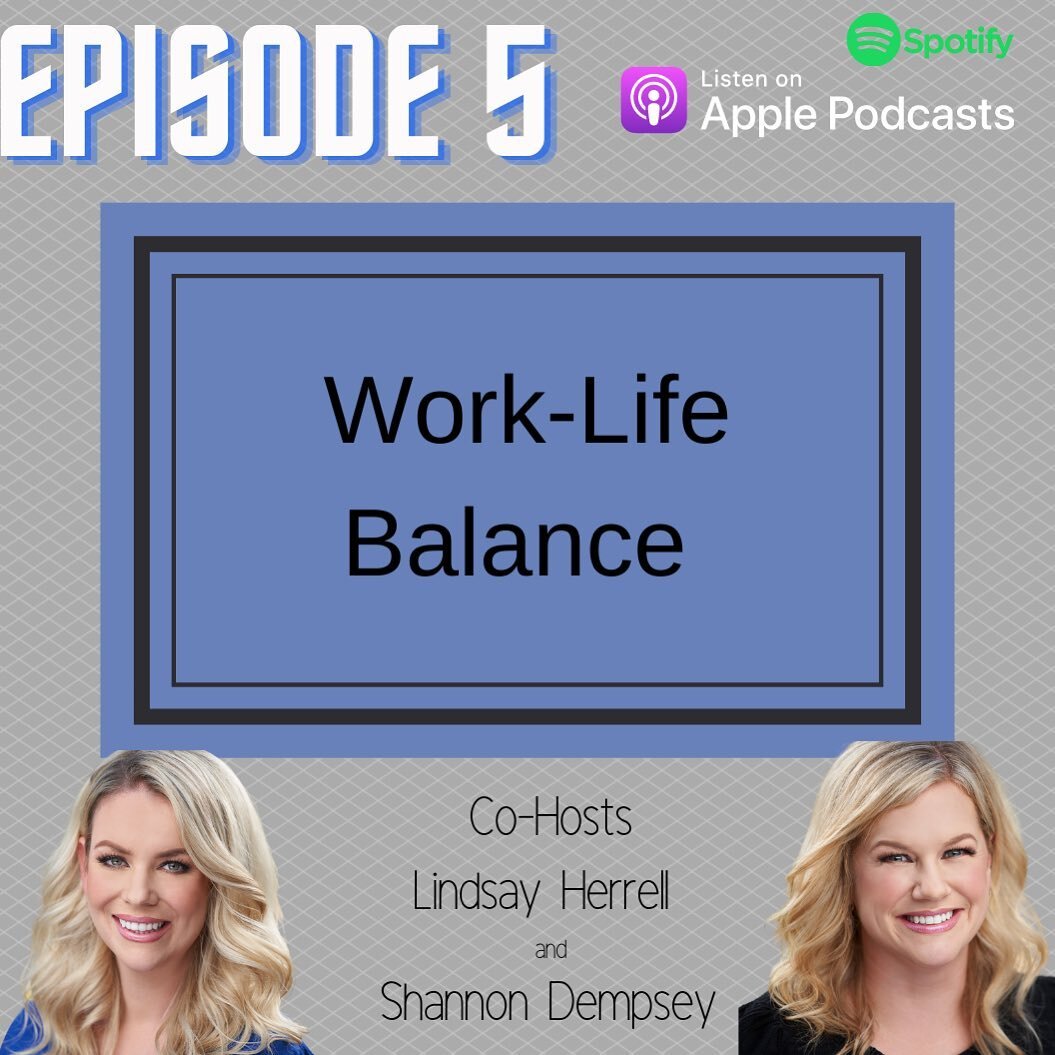 Episode 5 is LIVE! We talk about the struggle with work-life balance. 😬