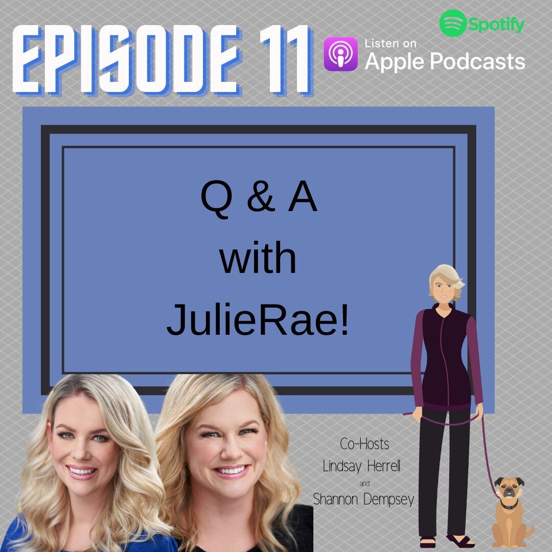 Episode 11 is LIVE!!! We had so much fun chatting with our friend and Realtor JulieRae MacLeod! #realestate #realestatepodcast