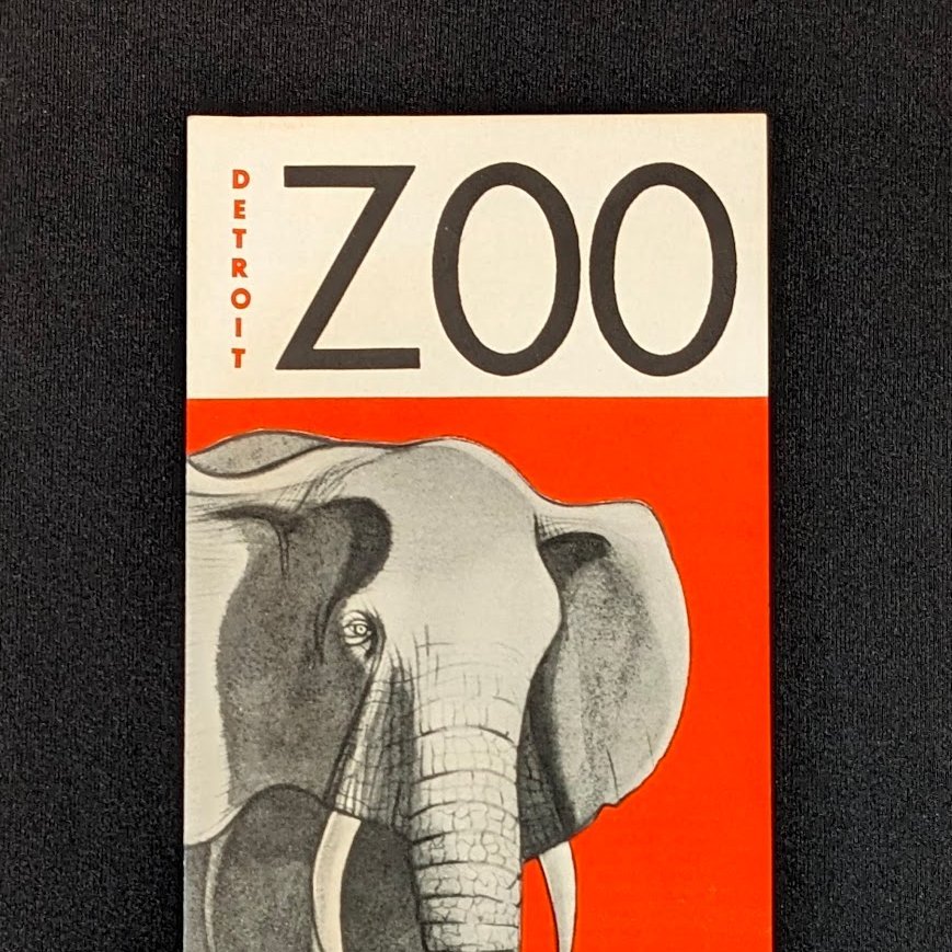 Detroit Zoo Brochure