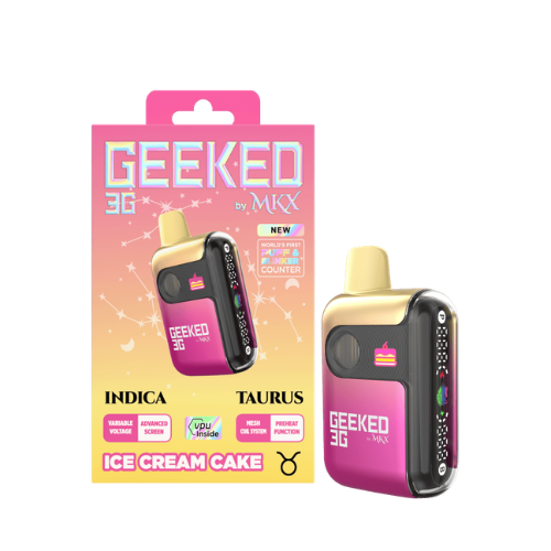 *NEW* MKX | 3g Disposable Vape | Ice Cream Cake - Indica