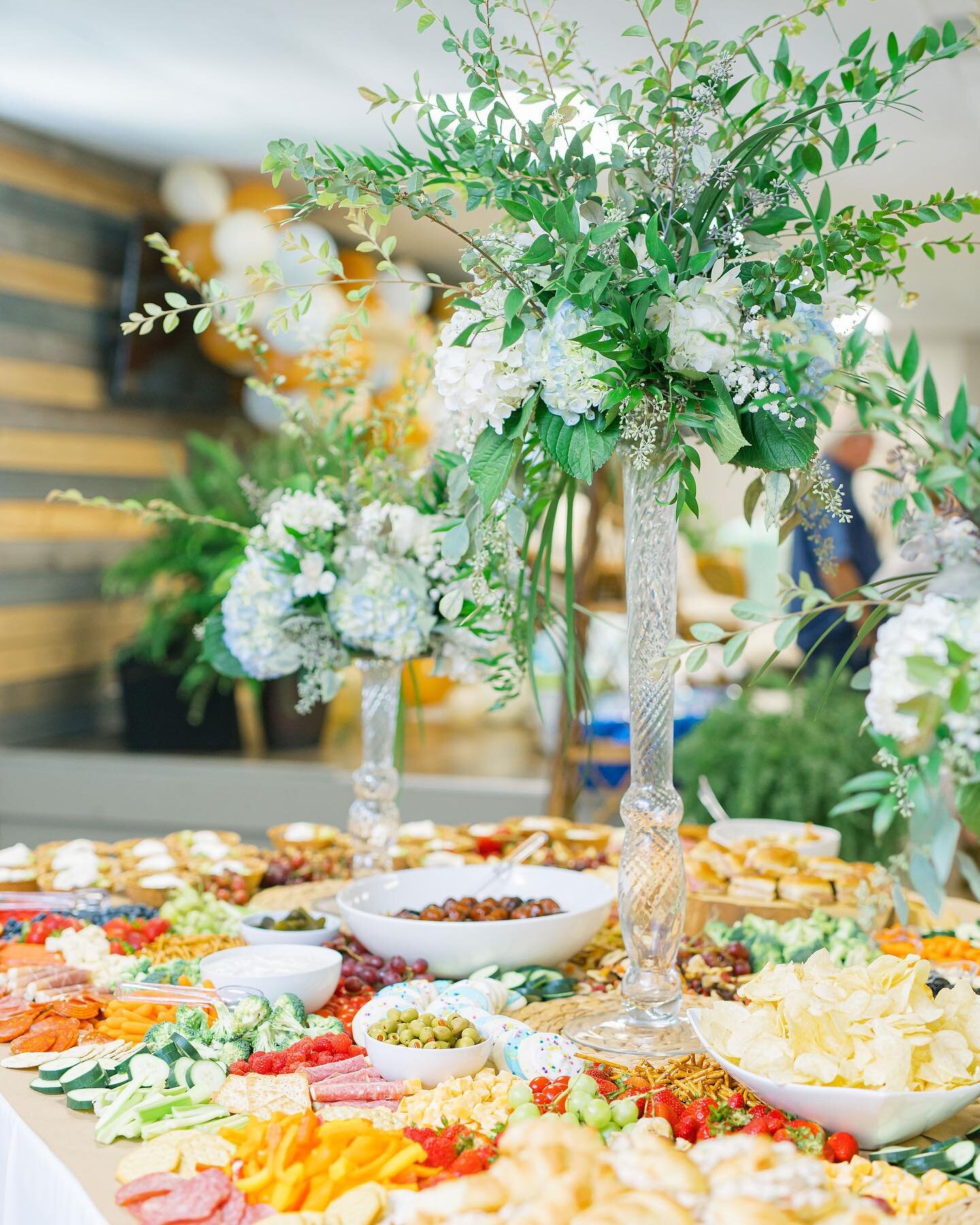 Baby Shower Photo Dump! 💙
.
.
Hosts: @rhondaleelove &amp; @kenphyllislayfield 💋
Photo Credit: @lizgroganphotography 📸
Charcuterie Board: @tammybowman3216 🍇
Flowers: @scott.jackson.9674227 🌸 
Decorations: @alexisnola, @hartlealove, @mshelly424, @