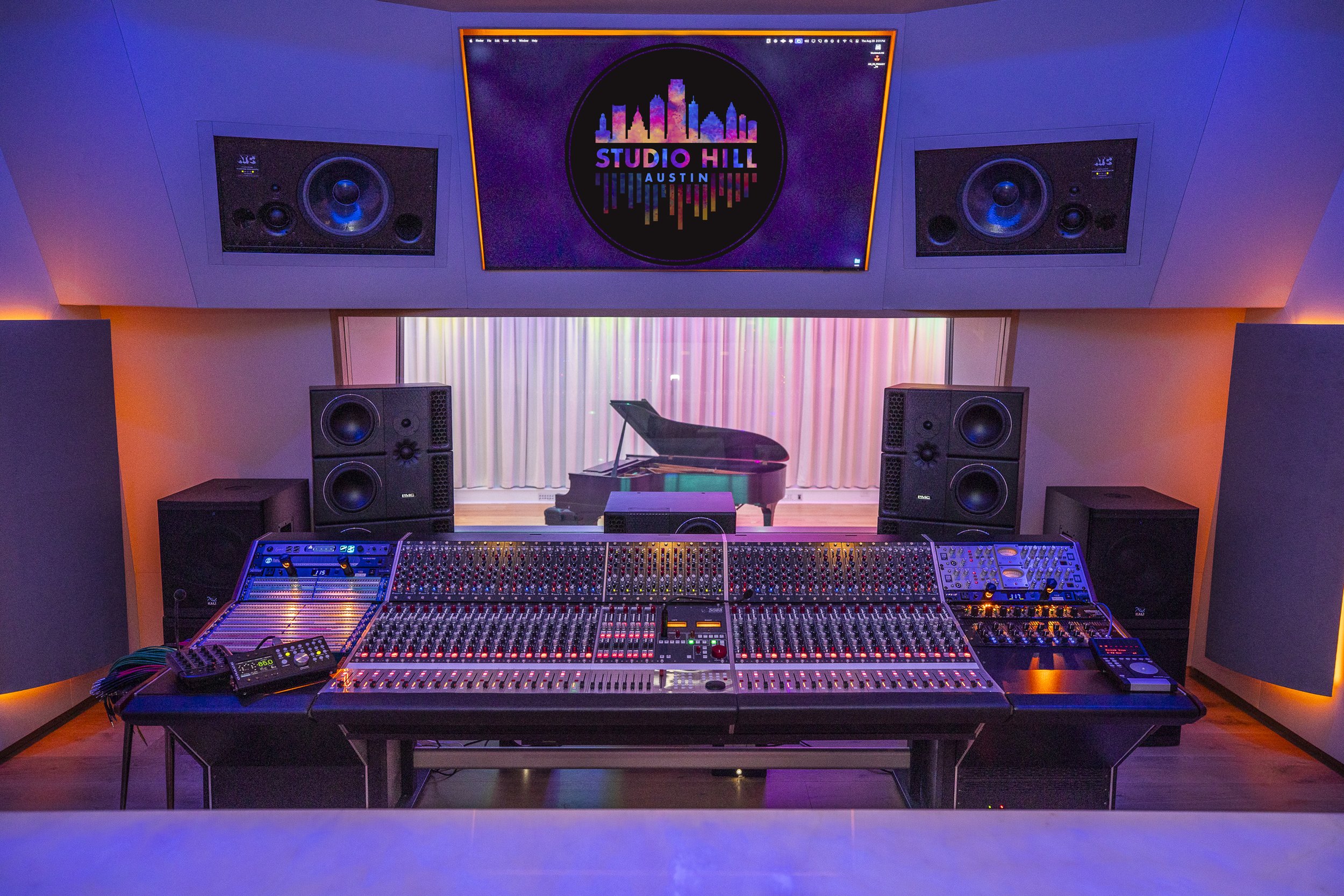 Control Room View to Live Room