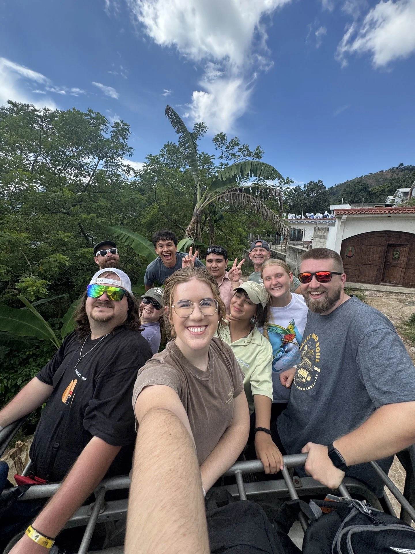 team members on our church mission trip in guatemala