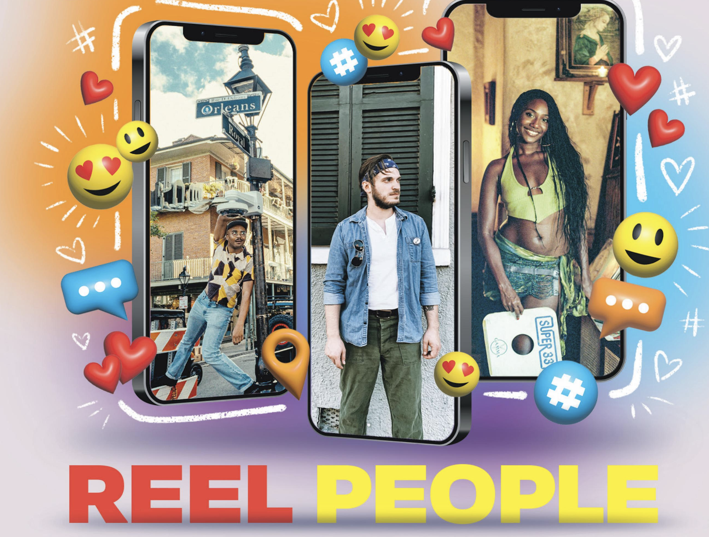 Reel People: Meet some of the New Orleanians using social media to support the city's culture