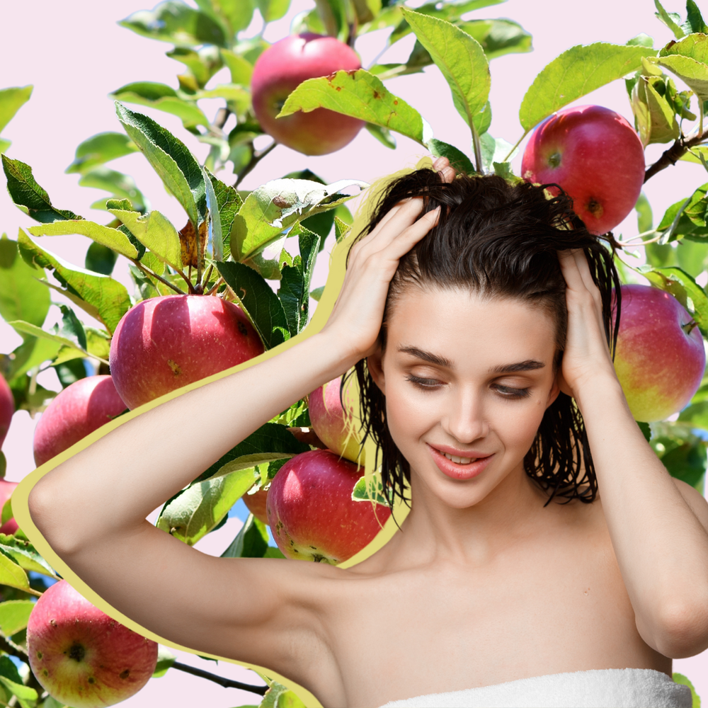 How To Do An Apple Cider Vinegar Hair Rinse — The Style Diary.