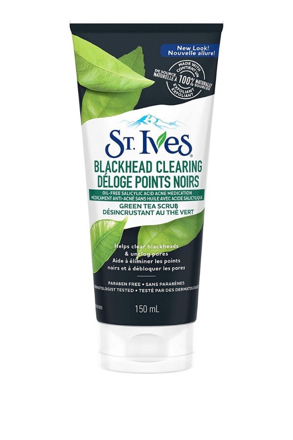 3/3. St. Ives Blackhead Clearing Green Tea Scrub