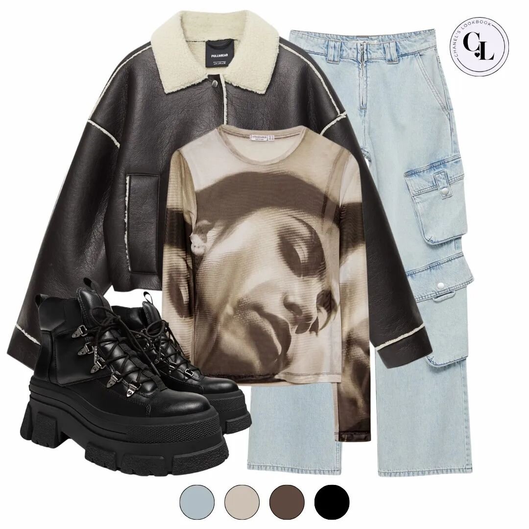 Follow @chanelslookbook for daily outfit inspo 🤎🖤🩵

Link to outfit in bio 😊