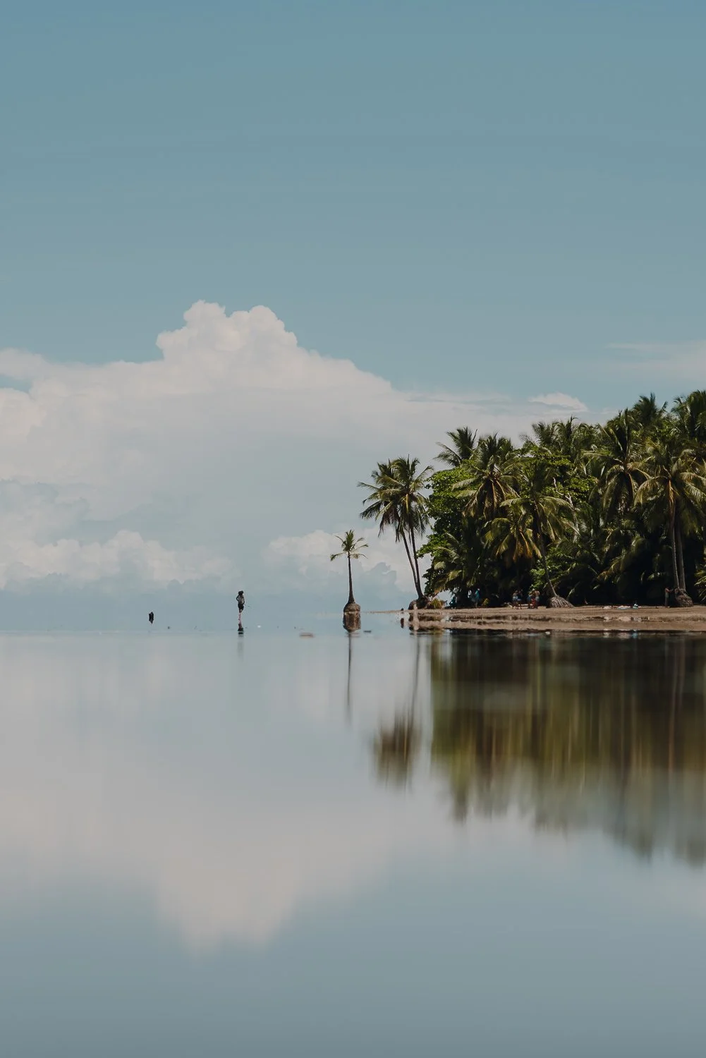 Travel photography of Whale Tail beach in Uvita, Costa Rica