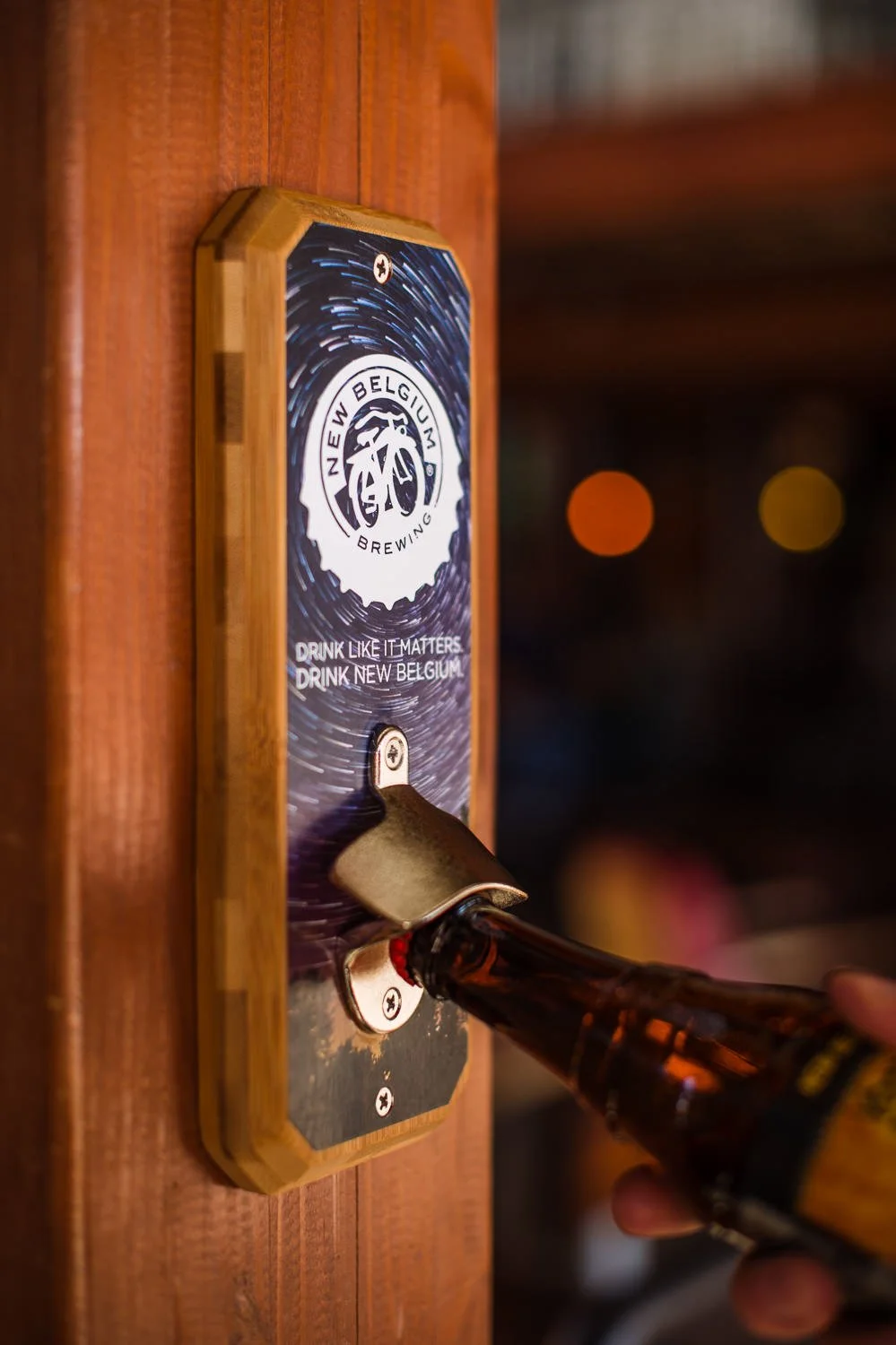 Brand Photography of New Belgium Brewing Company - beer bottle opener product
