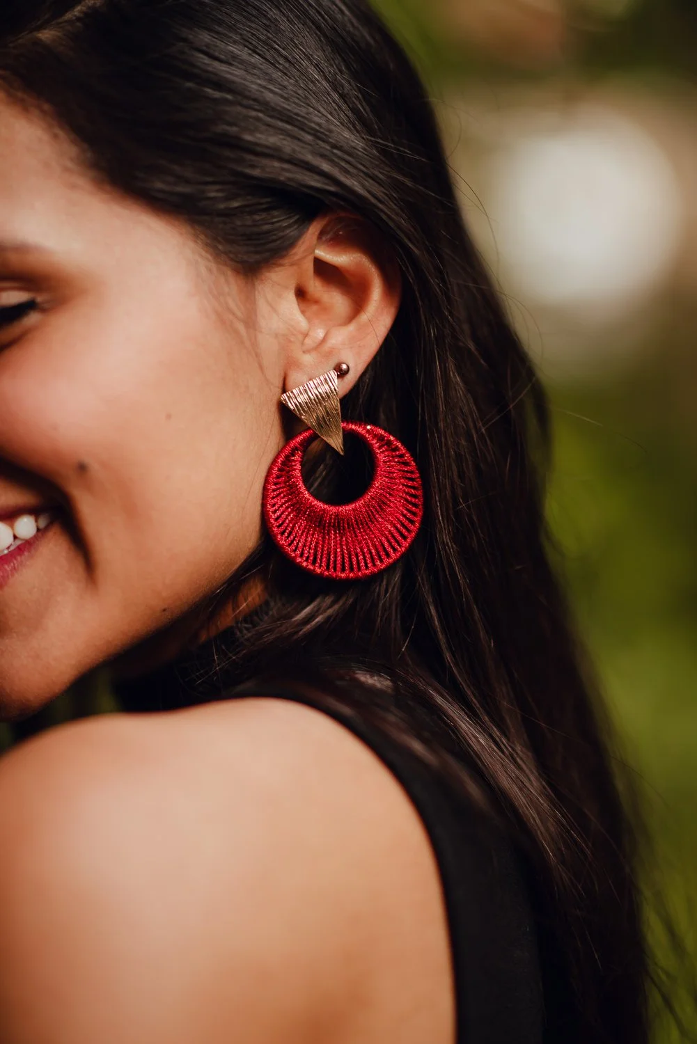 Professional product photography for Shine Artisanal jewelry in Littleton, Colorado - Lifestyle portrait