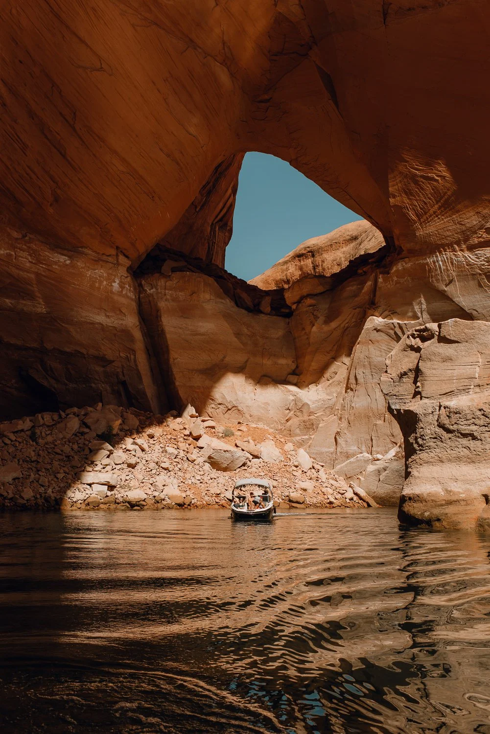 Professional adventure photography at Lake Powell, Utah - landscape photography