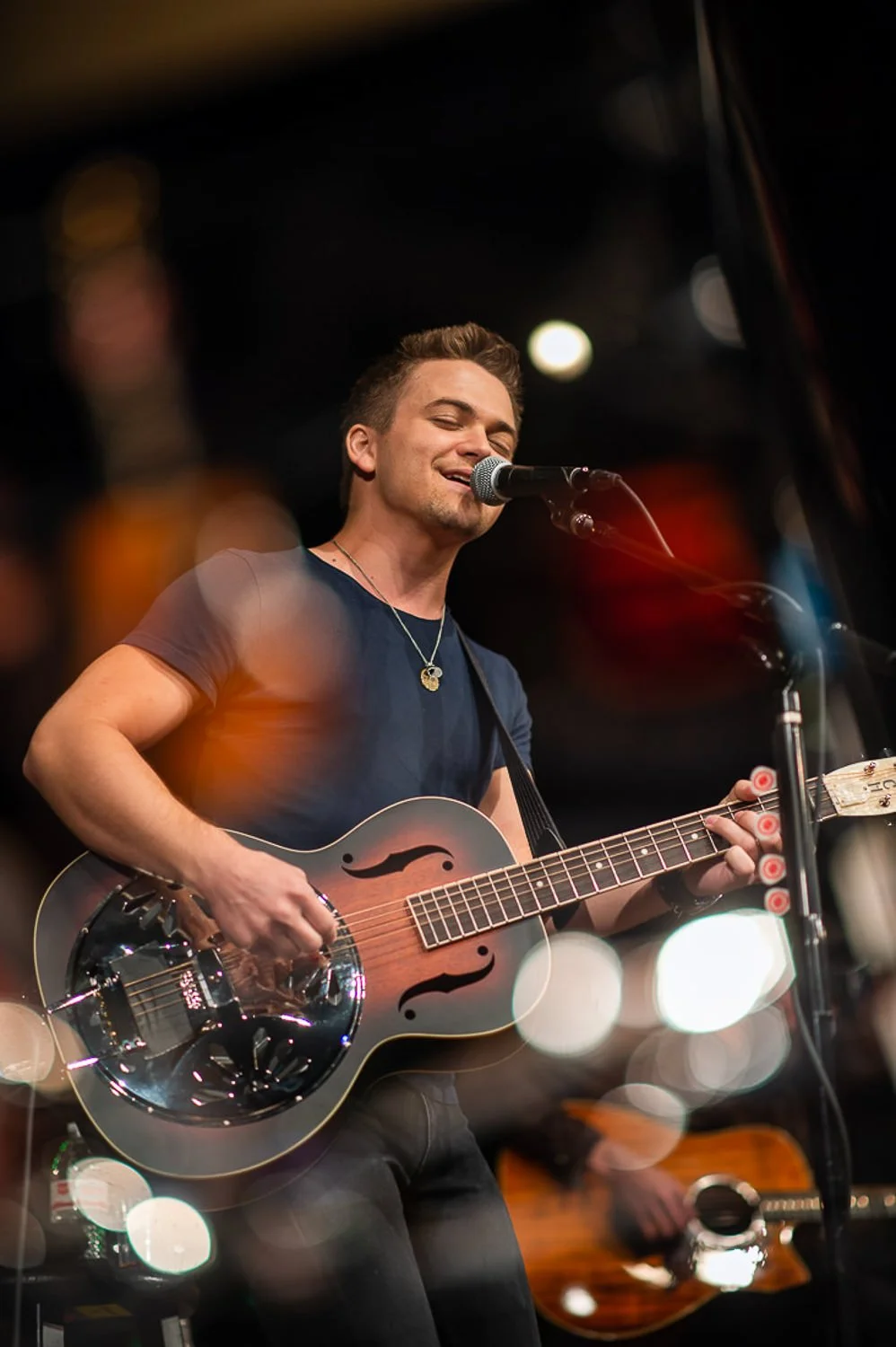 Professional portrait photography - double exposure photo