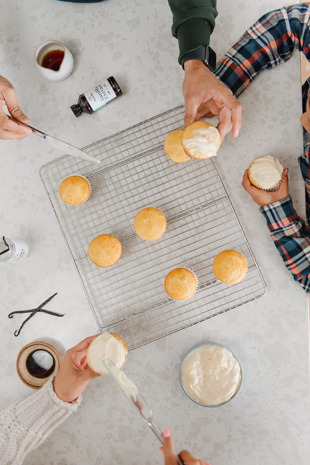 Professional product branding photography for Rodelle Vanilla in northern Colorado - Lifestyle photography baking 