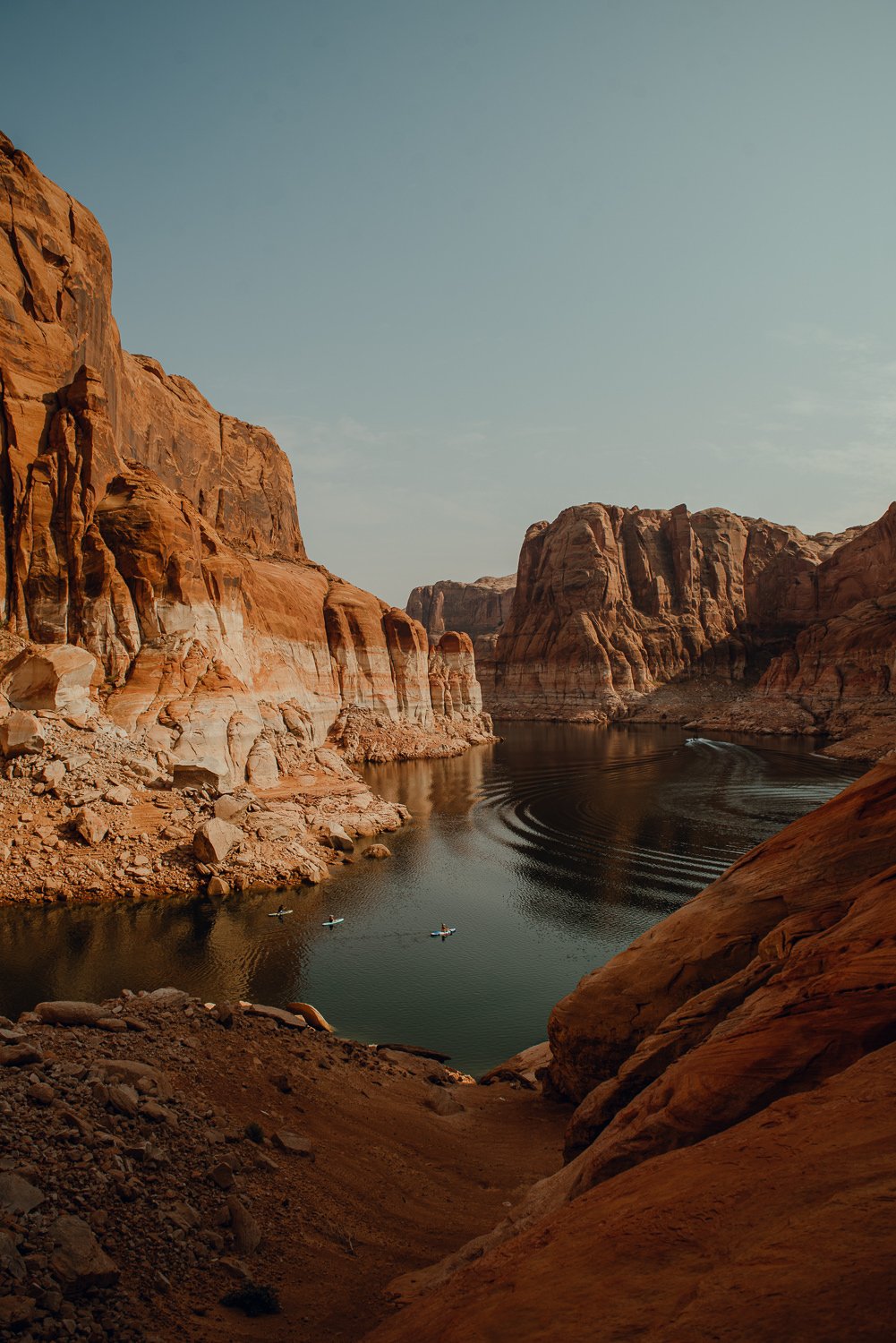 Professional adventure photography at Lake Powell, Utah - landscape photography