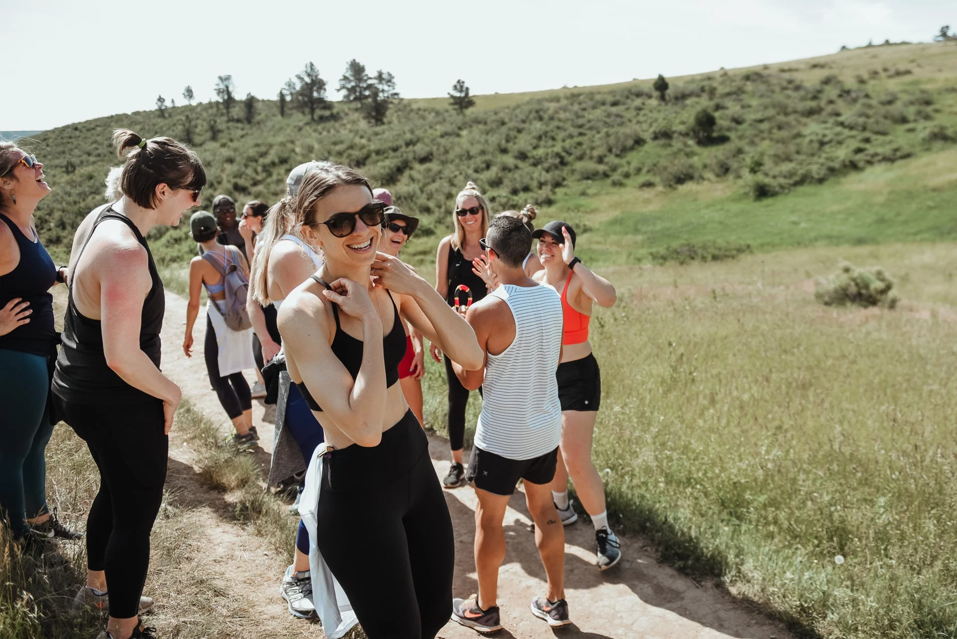 Lululemon Offsite Athletic Wear Athleisure Fort Collins Colorado Event Horsetooth Falls Hike Coaching Ryan Waneka Photography-26.jpg