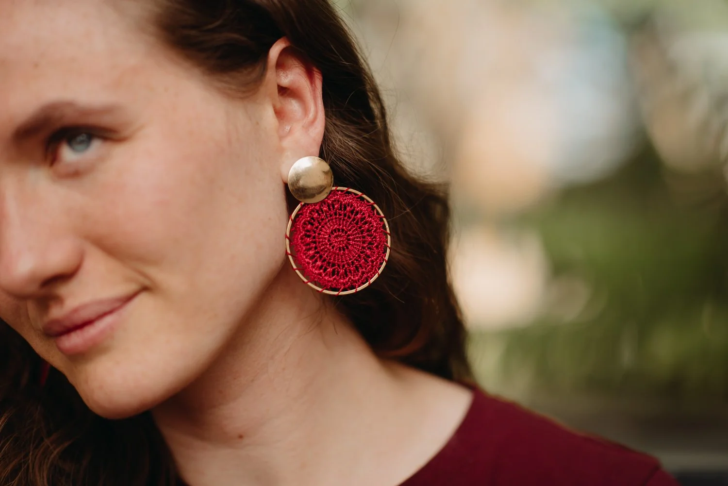 Professional product photography for Shine Artisanal jewelry in Littleton, Colorado - Lifestyle portrait