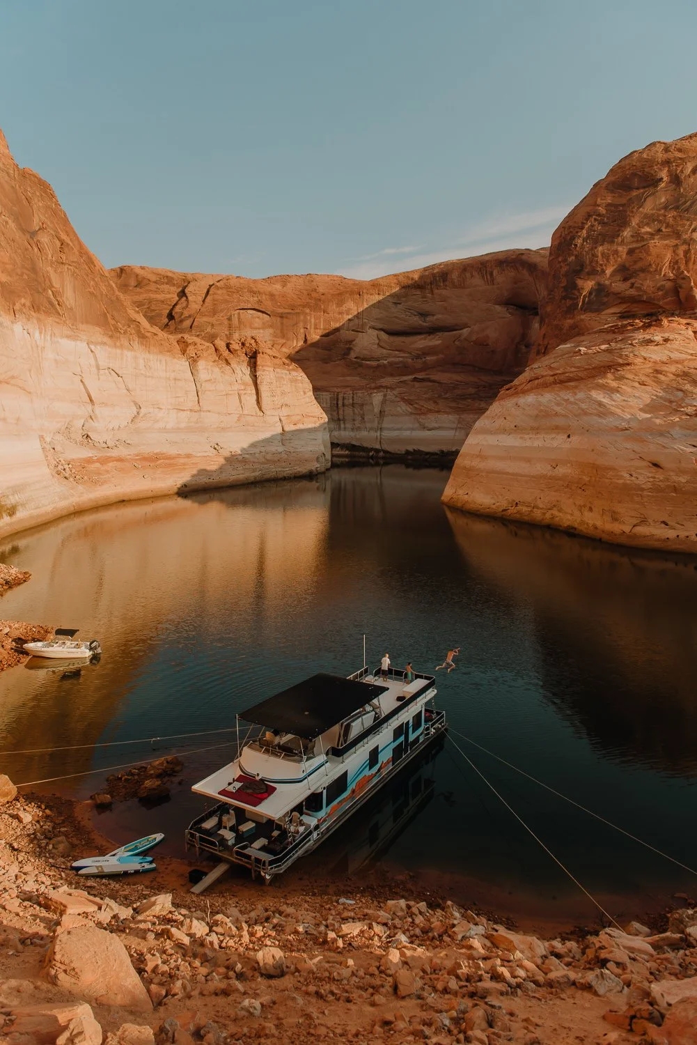 Professional adventure photography at Lake Powell, Utah - landscape photography