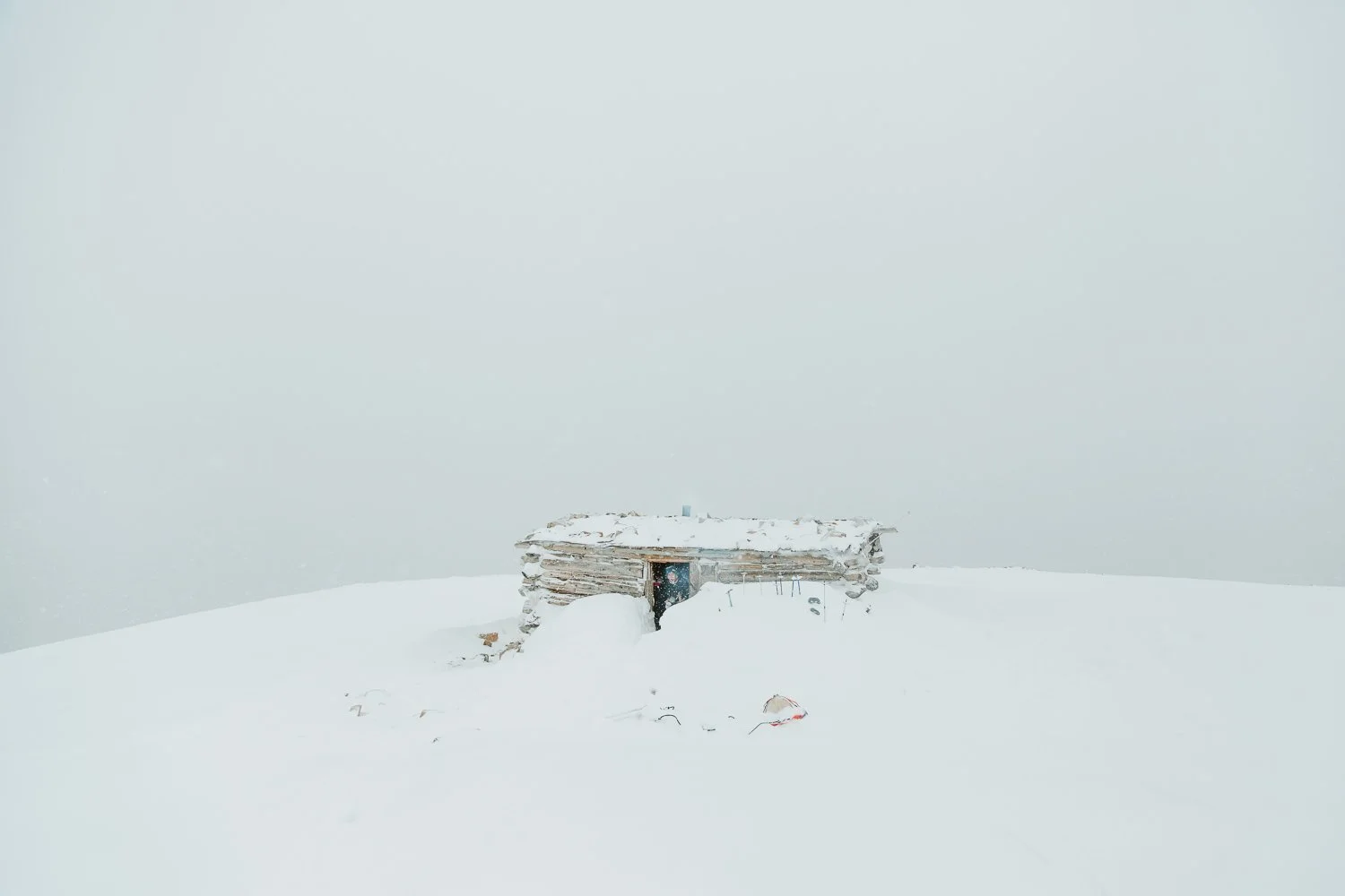 Adventure photography near Breckenridge, Colorado - snowshoeing winter hut trip