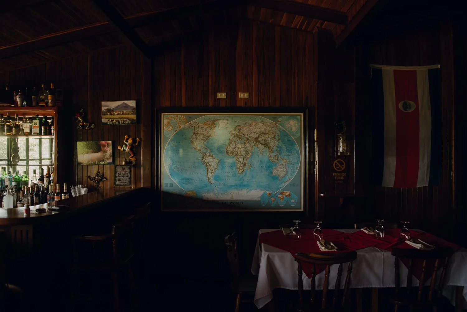 travel photo of a world map