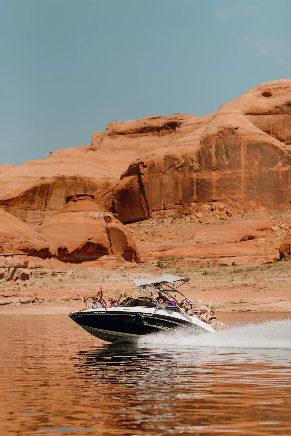 Professional adventure photography at Lake Powell, Utah - landscape photography