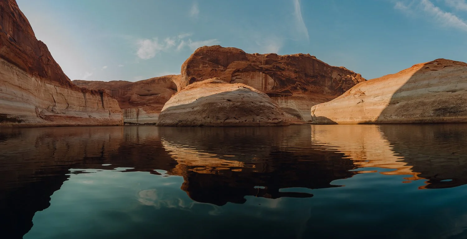 Professional adventure photography at Lake Powell, Utah - landscape photography