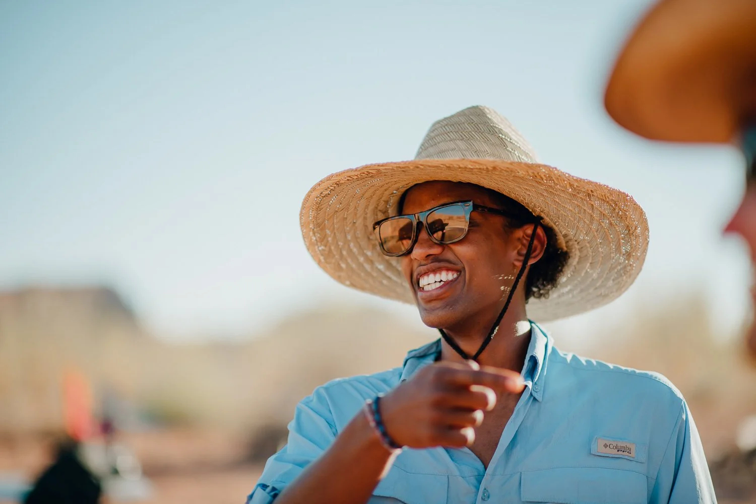 Professional adventure photography at Lake Powell, Utah - lifestyle portrait
