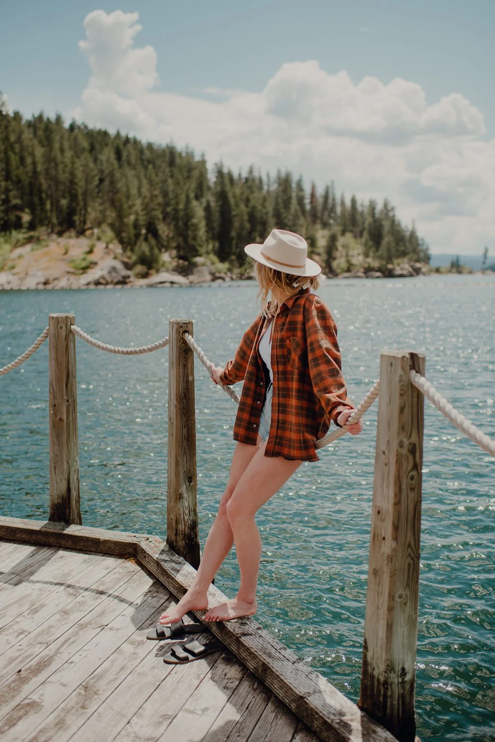 Professional adventure photography in Coeur D'Alene - lifestyle portrait