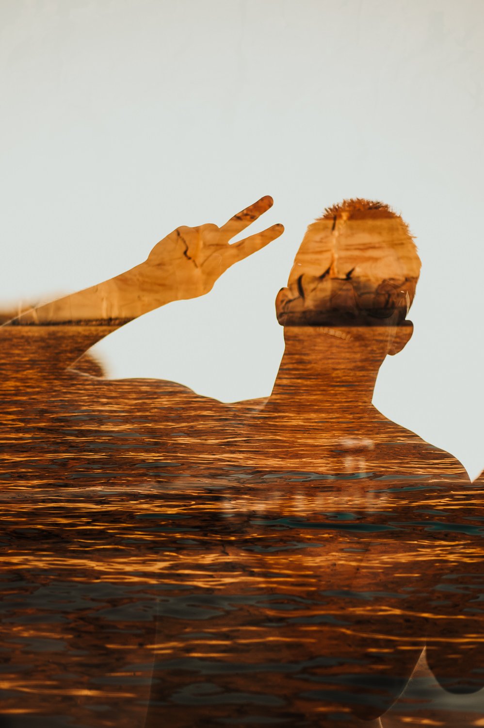 Professional adventure photography at Lake Powell, Utah - lifestyle portrait